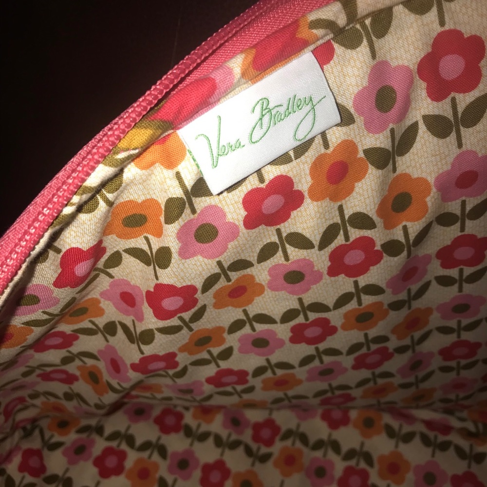 Vera Bradley laptop  sleeve and wristlet.